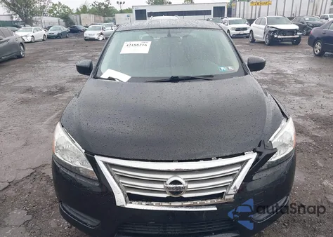 2014 Nissan Sentra S из США, поврежденный, VIN 3N1AB7AP3EY257107